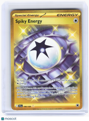 2025 Pokemon—Spiky Energy #190/159 Journey Together—Hyper Rare Holo