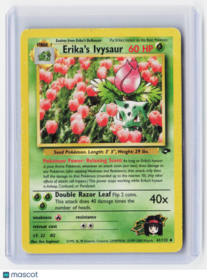 2000 Pokemon—Erika's Ivysaur #41/132 Gym Challenge—Nonfoil [Moderately Played]