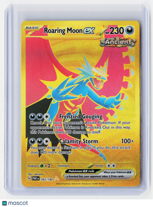 2023 Pokemon—Roaring Moon ex #262/182 Paradox Rift—Hyper Rare Holo