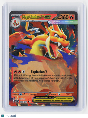 2026 Pokemon TCG—Mega Charizard Y EX #22/217 Ascended Heroes—EX
