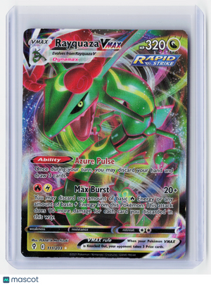 2021 Pokemon—Rayquaza VMAX #111/203 Evolving Skies—UR Holo [Lightly Played]