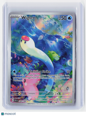 2023 Pokemon TCG—Wiglett #206/198 Scarlet & Violet—Alternative Art (DMG)