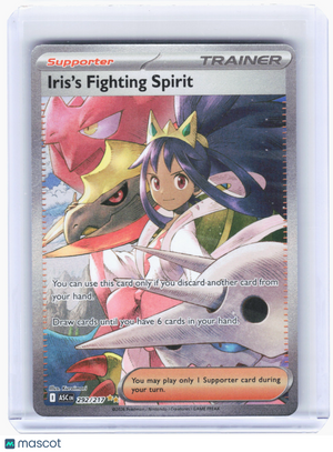 2026 Pokemon—Iris's Fighting Spirit #292 Ascended Heroes—SIR Holo