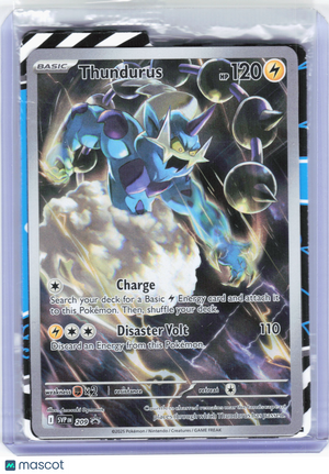 2025 Pokemon—Thundurus #209 Scarlet & Violet—Black Star Promo (Sealed)