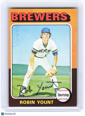 Topps 1975 Topps Baseball—Robin Yount #223 —Very Good