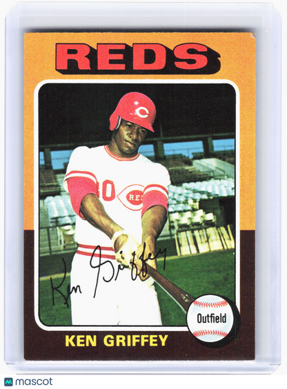 Topps 1975 Topps Baseball—Ken Griffey #284 —Very Good