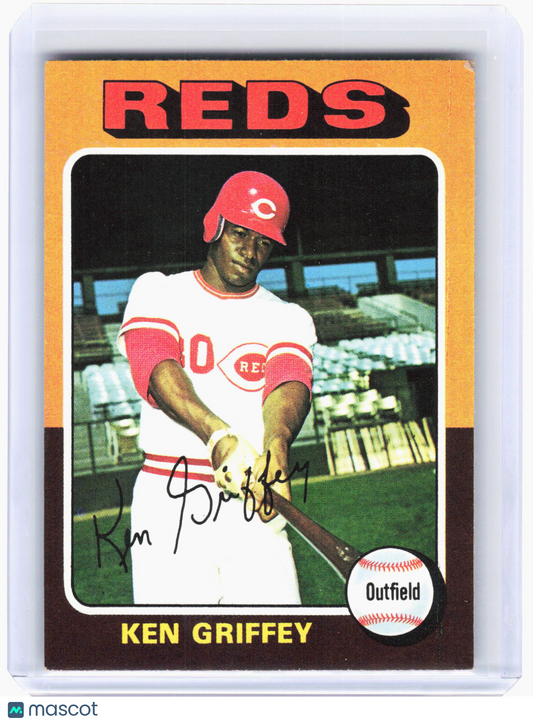 Topps 1975 Topps Baseball—Ken Griffey #284 —Very Good