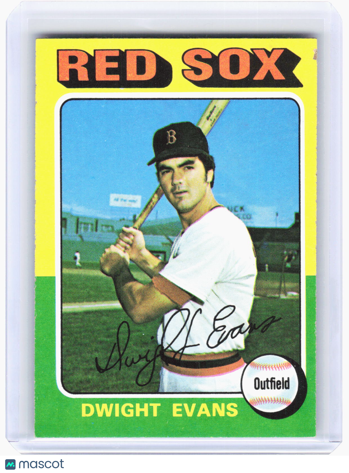 Topps 1975 Topps Baseball—Dwight Evans #255 —Very Good