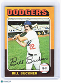 Topps 1975 Topps Baseball—Bill Buckner #244 —Very Good