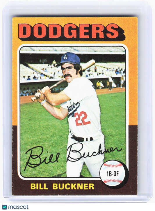 Topps 1975 Topps Baseball—Bill Buckner #244 —Very Good