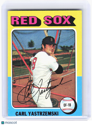 Topps 1975 Topps Baseball—Carl Yastrzemski #280 —Very Good