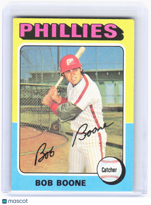 Topps 1975 Topps Baseball—Bob Boone #351 —Very Good