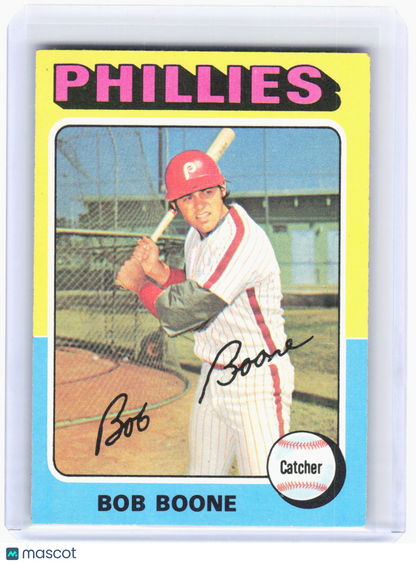 Topps 1975 Topps Baseball—Bob Boone #351 —Very Good