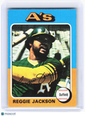 Topps 1975 Topps Baseball—Reggie Jackson #300 —Very Good