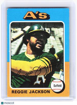 Topps 1975 Topps Baseball—Reggie Jackson #300 —Very Good