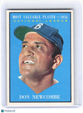 Topps 1961 Topps Baseball—Don Newcombe #483 —Very Good