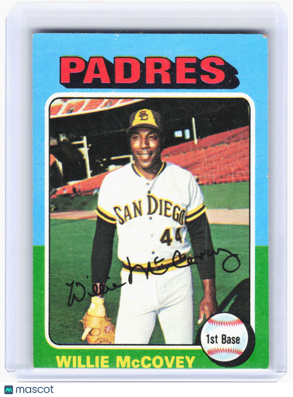 Topps 1975 Topps Baseball—Willie McCovey #450 —Very Good