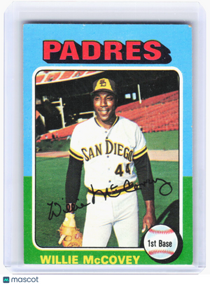 Topps 1975 Topps Baseball—Willie McCovey #450 —Very Good