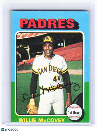 Topps 1975 Topps Baseball—Willie McCovey #450 —Very Good