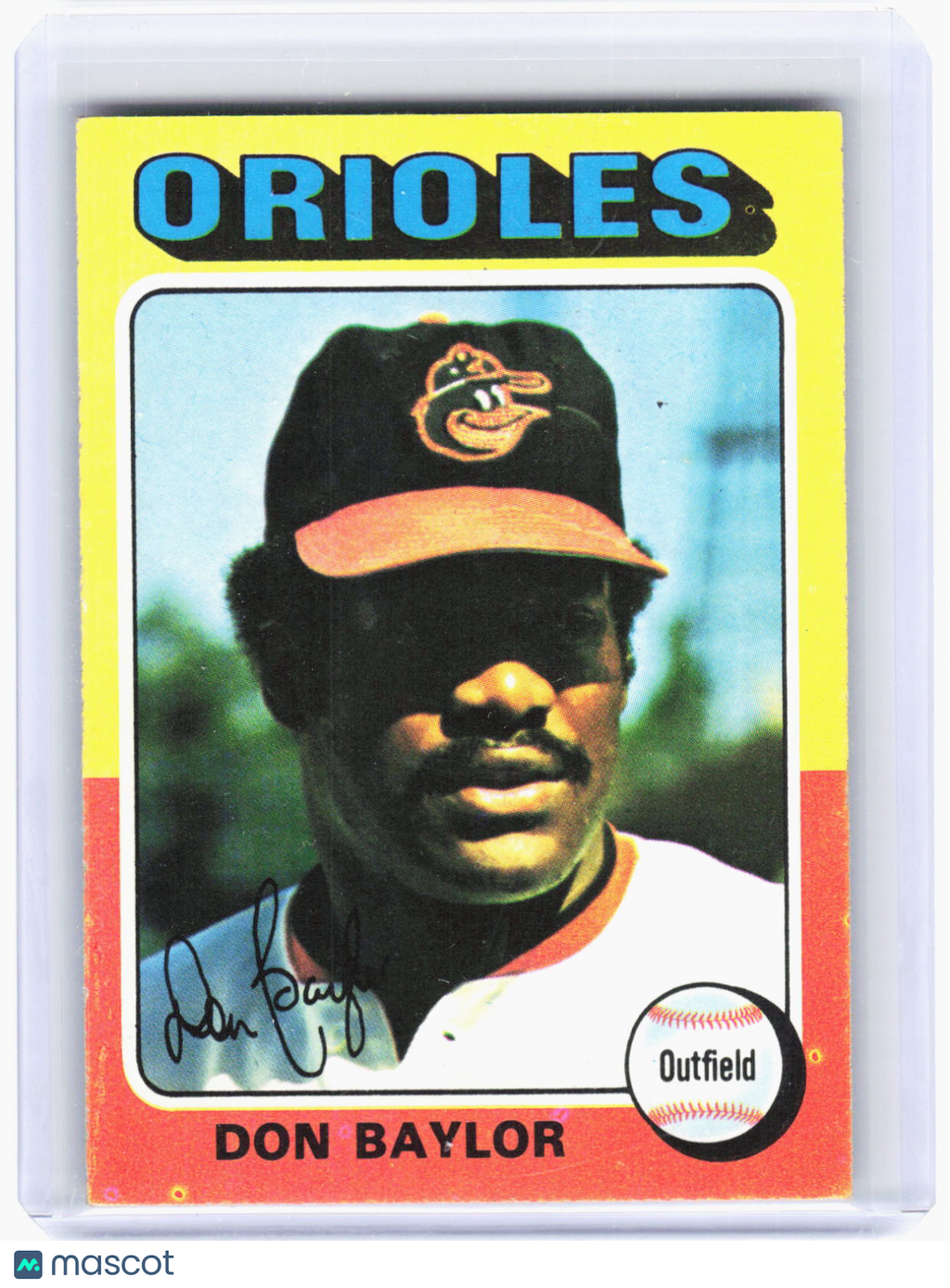 Topps 1975 Topps Baseball—Don Baylor #382 —Very Good