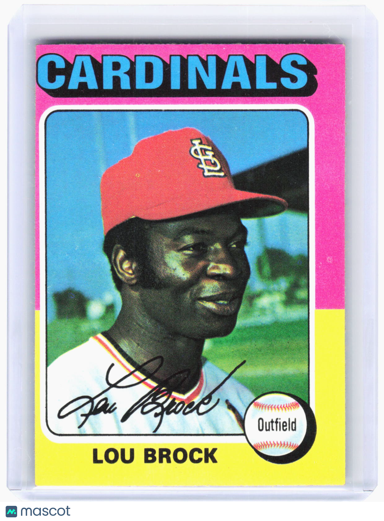 Topps 1975 Topps Baseball—Lou Brock #540 —Very Good
