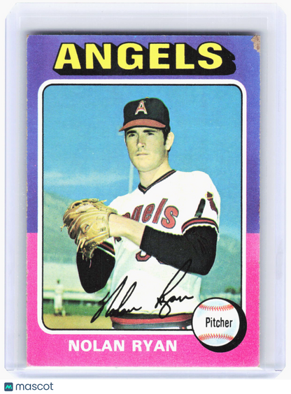 Topps 1975 Topps Baseball—Nolan Ryan #500 —Very Good