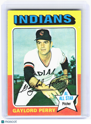 Topps 1975 Topps Baseball—Gaylord Perry #530 —Very Good