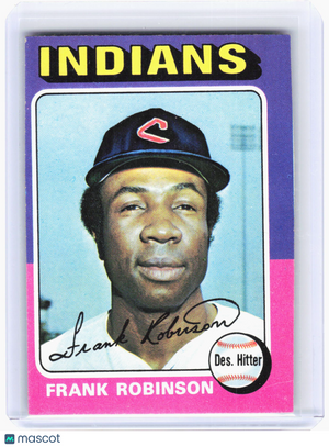 Topps 1975 Topps Baseball—Frank Robinson #580 —Very Good