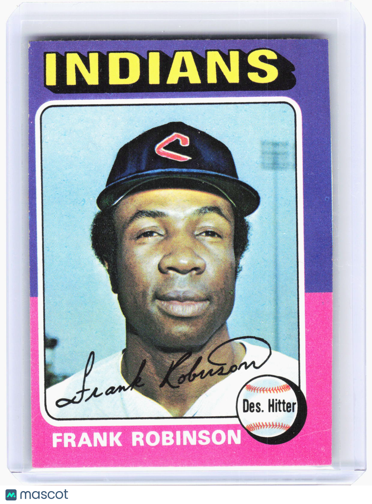 Topps 1975 Topps Baseball—Frank Robinson #580 —Very Good
