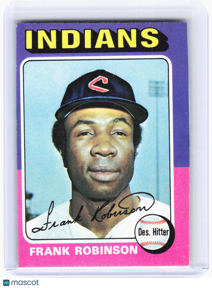 Topps 1975 Topps Baseball—Frank Robinson #580 —Very Good