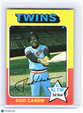 Topps 1975 Topps Baseball—Rod Carew #600 —Very Good