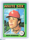 Topps 1975 Topps Baseball—Rich Gossage #554 —Very Good