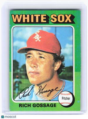 Topps 1975 Topps Baseball—Rich Gossage #554 —Very Good