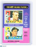 Topps 1975 Topps Baseball—Roger Maris Dick Groat #198 —Very Good