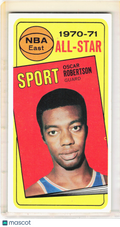 Topps 1970 Topps Basketball—Oscar Robertson #114 —Very Good