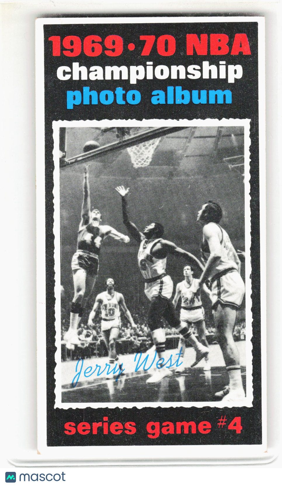 Topps 1969 Topps Basketball—Jerry West #171 —Very Good