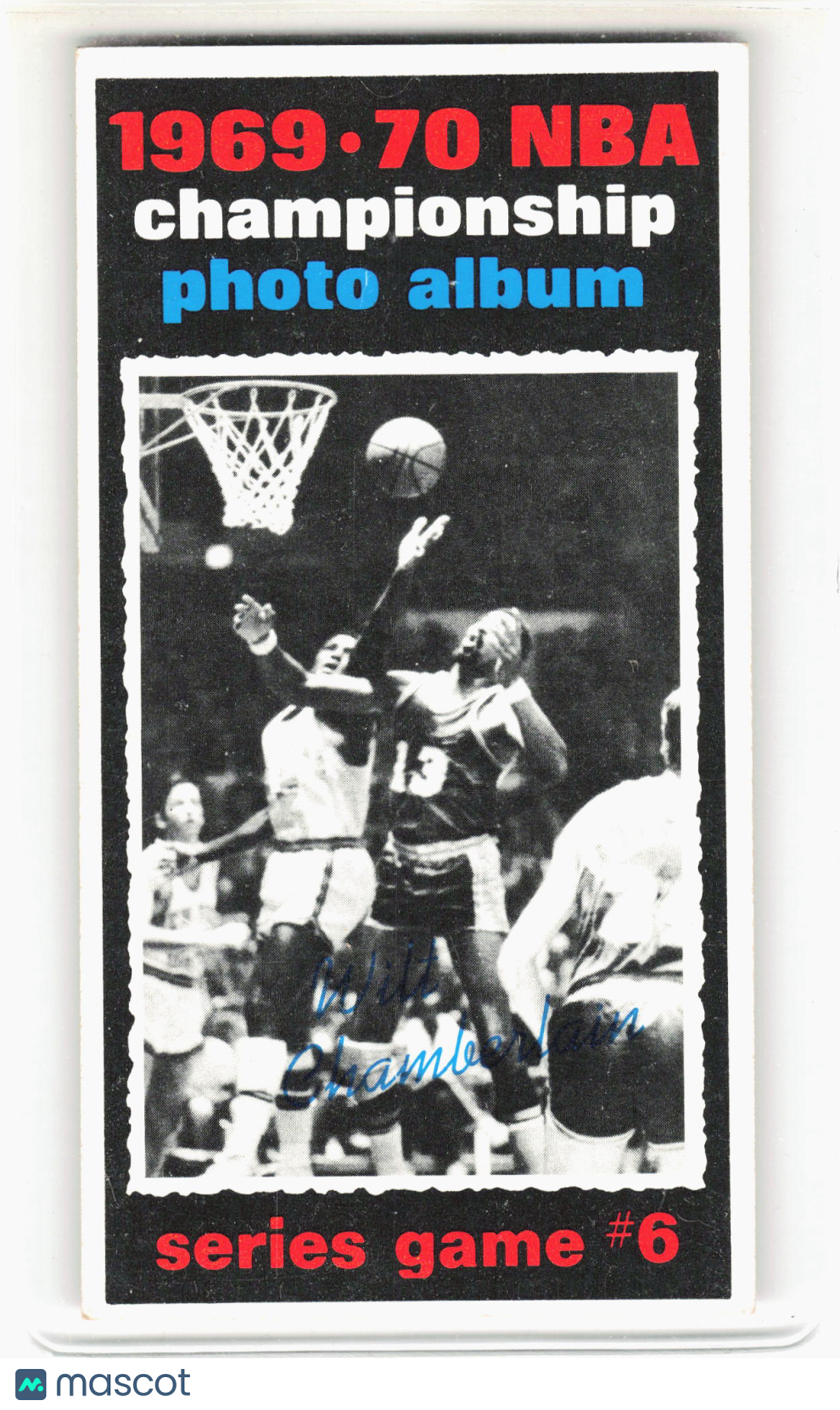 Topps 1969 Topps Basketball—Wilt Chamberlain #173 —Very Good