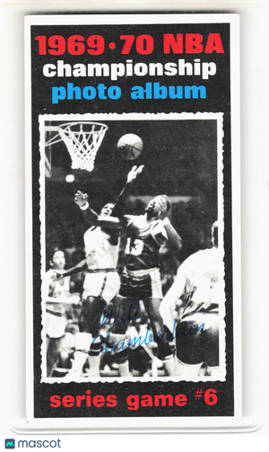 Topps 1969 Topps Basketball—Wilt Chamberlain #173 —Very Good