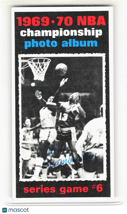 Topps 1969 Topps Basketball—Wilt Chamberlain #173 —Very Good
