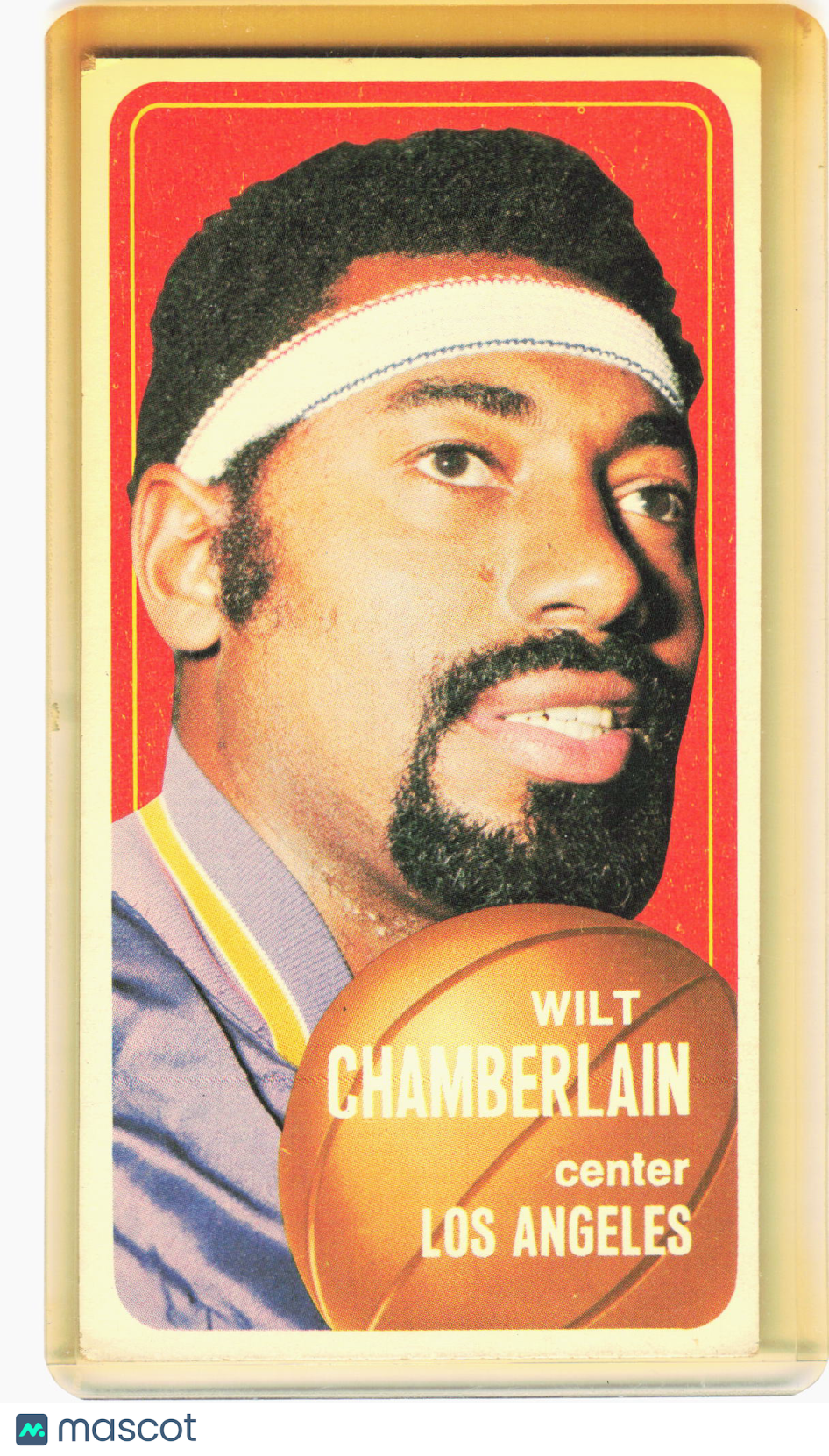 Topps 1970 Topps Basketball—Wilt Chamberlain #50 —Very Good