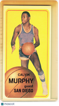 Topps 1970 Topps Basketball—Calvin Murphy #137 —Very Good