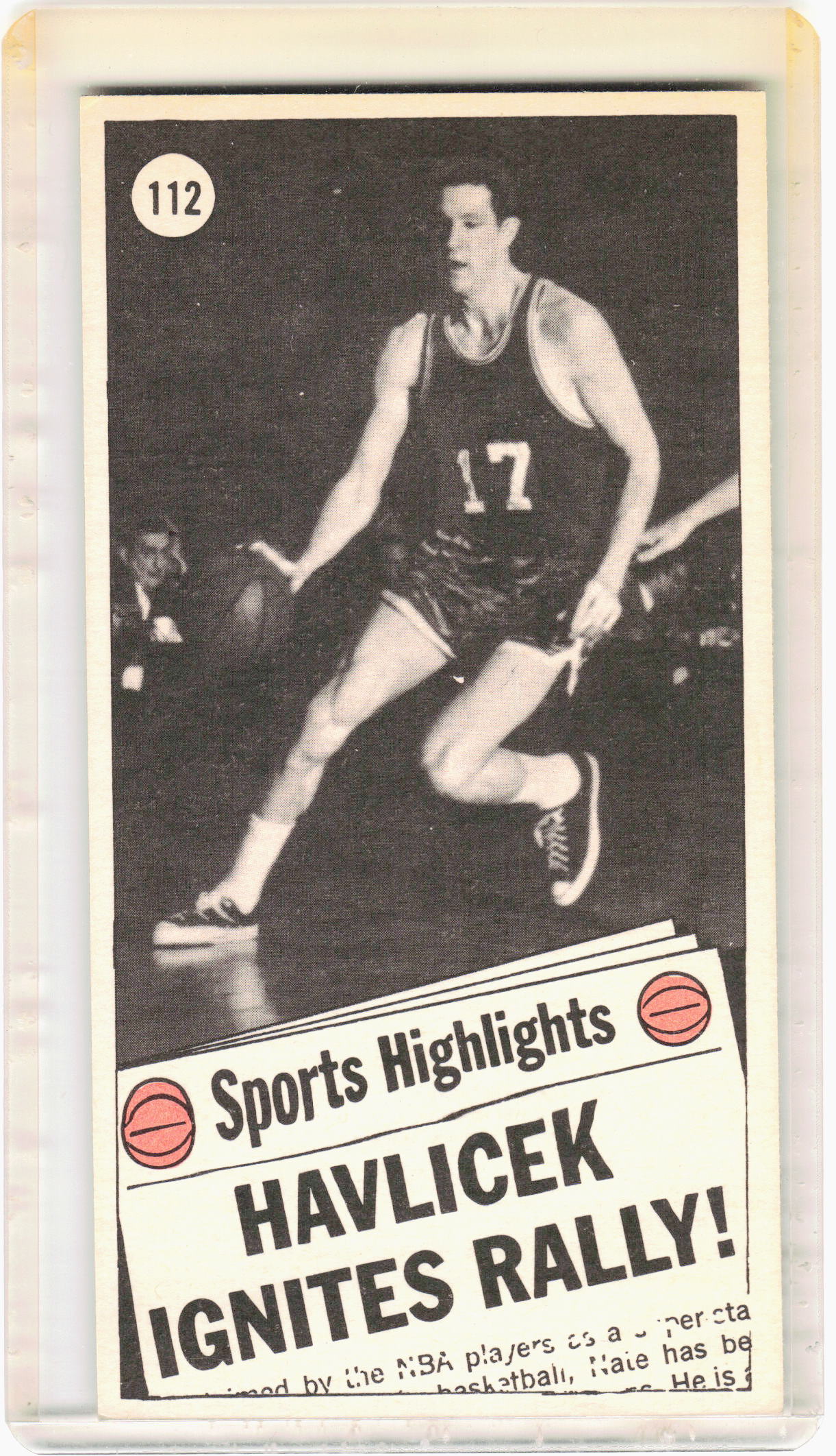 Topps 1970 Topps Basketball—John Havlicek #112 —Very Good