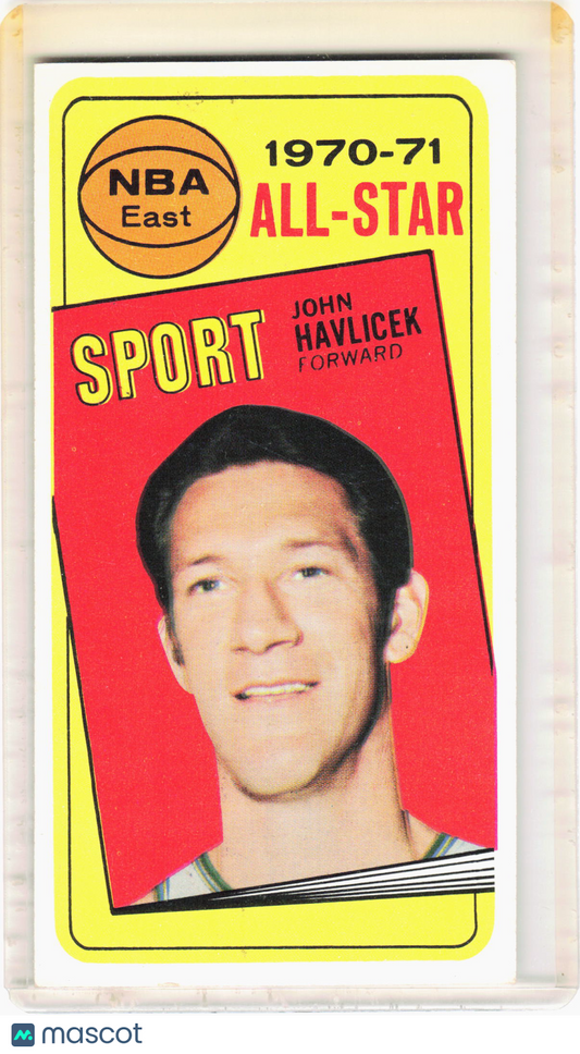 Topps 1970 Topps Basketball—John Havlicek #112 —Very Good