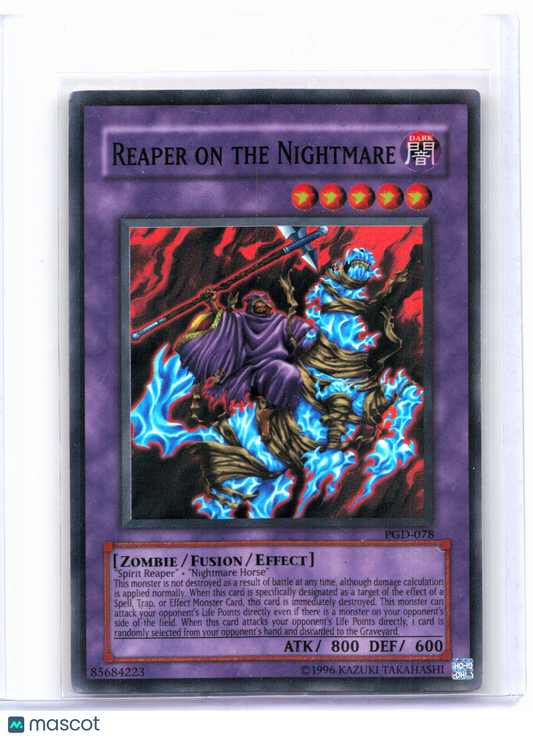2003 YuGiOh!—Reaper on the Nightmare #PGD-078 Pharaonic Guardian—Super Rare Foil