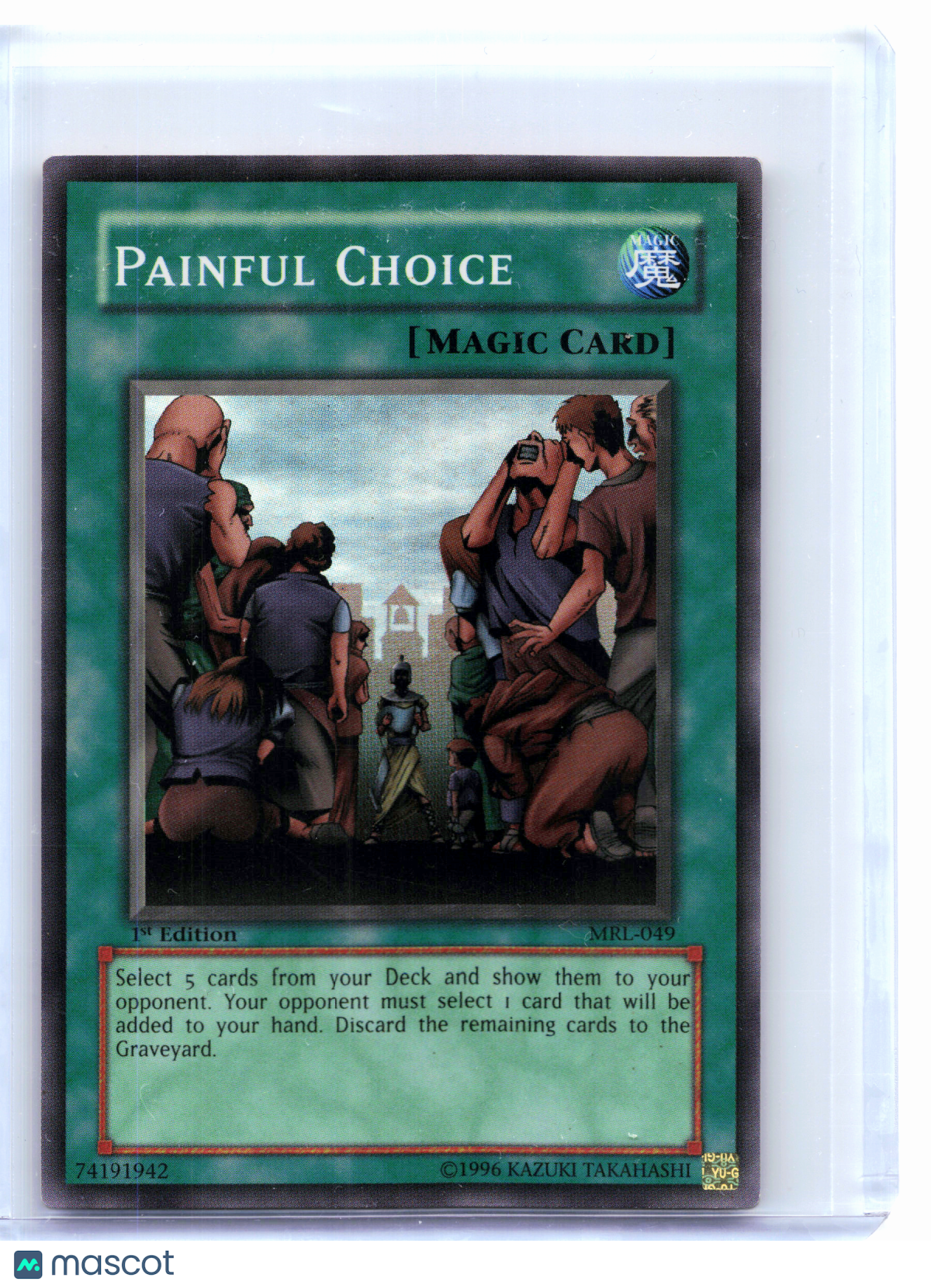 2002 Yu-Gi-Oh!—Painful Choice #MRL-049 Magic Ruler—Super Rare Foil (1st Edition)