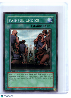2002 Yu-Gi-Oh!—Painful Choice #MRL-049 Magic Ruler—Super Rare Foil (1st Edition)