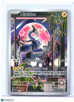 2023 Pokemon—Miraidon #013 Scarlet & Violet Promo—Black Star Promo Holo