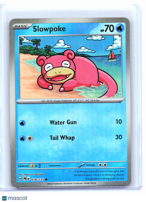 2025 Pokemon—Slowpoke (Master Ball Pattern) #18/131 Journey Together—Common Holo