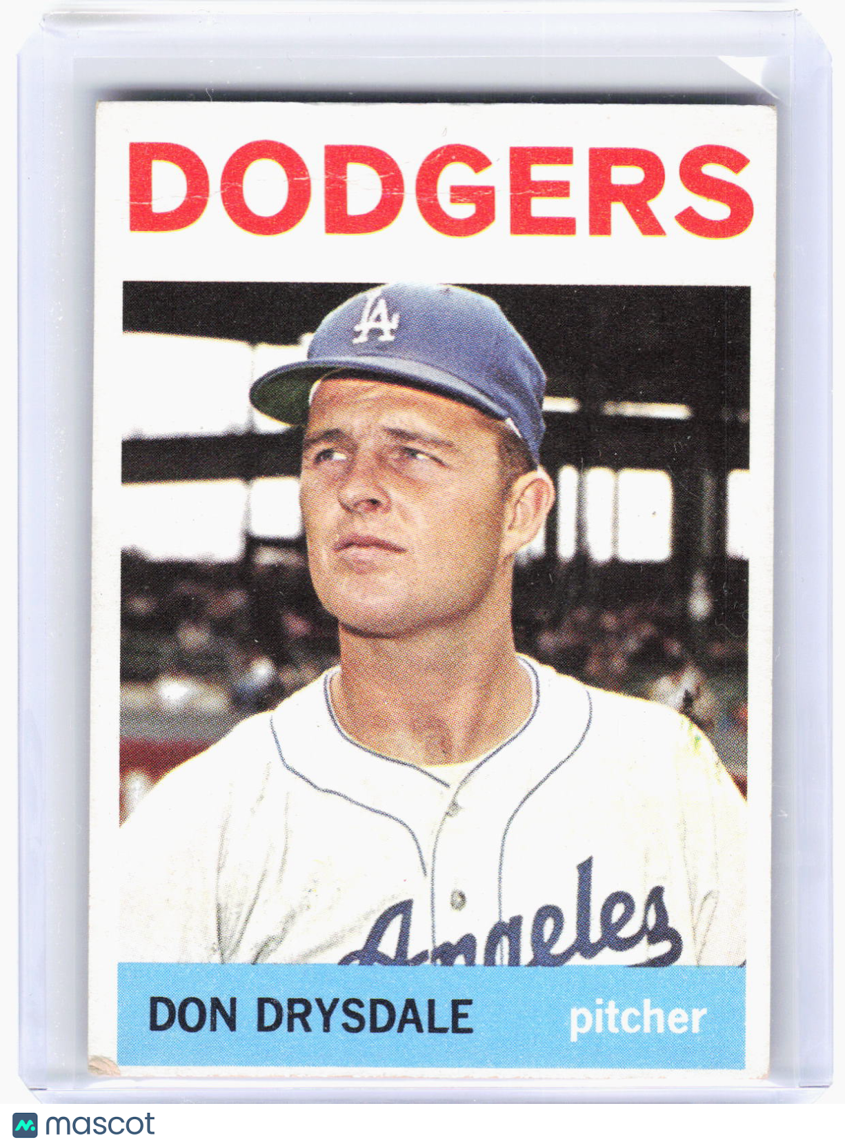 Topps 1964 Topps Baseball—Don Drysdale #120 —Very Good