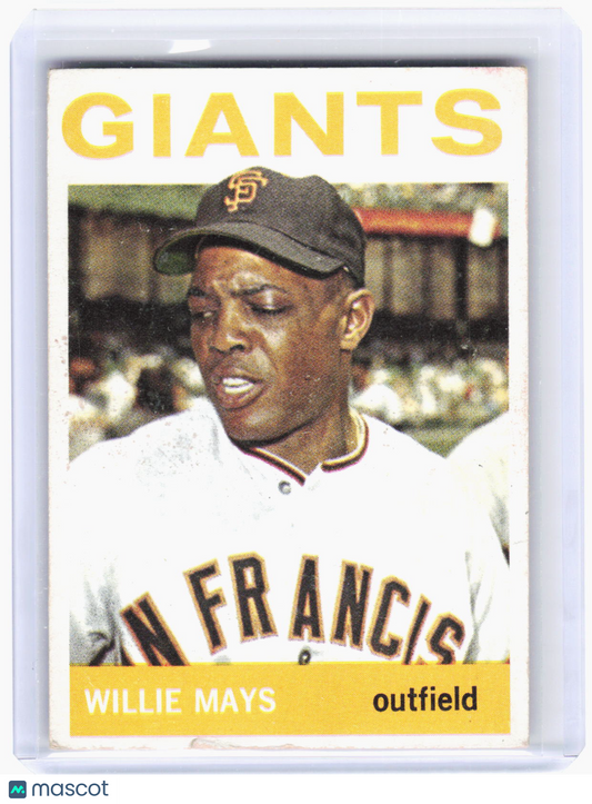 Topps 1964 Topps Baseball—Willie Mays #150 —Very Good
